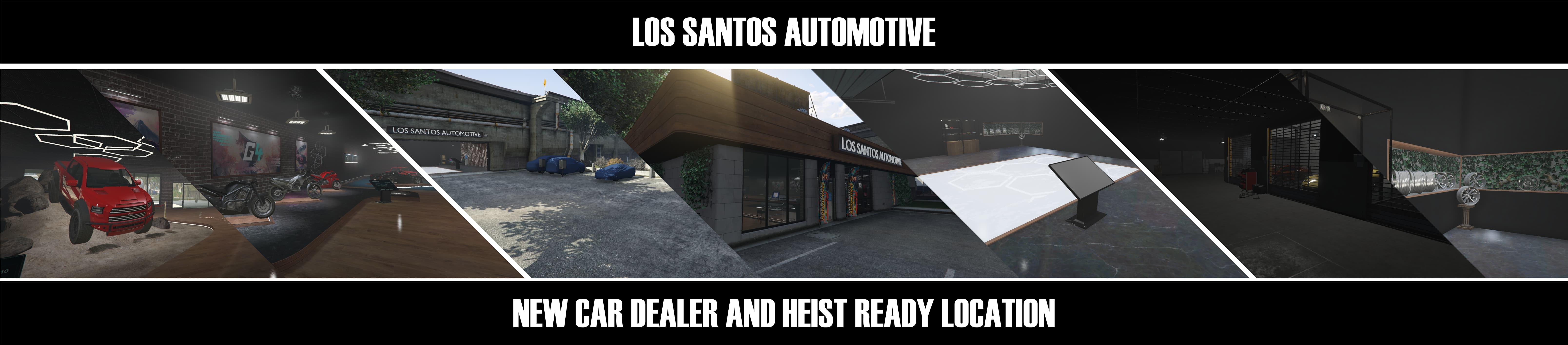 Los Santos Automotive - Cardealer with place for heist